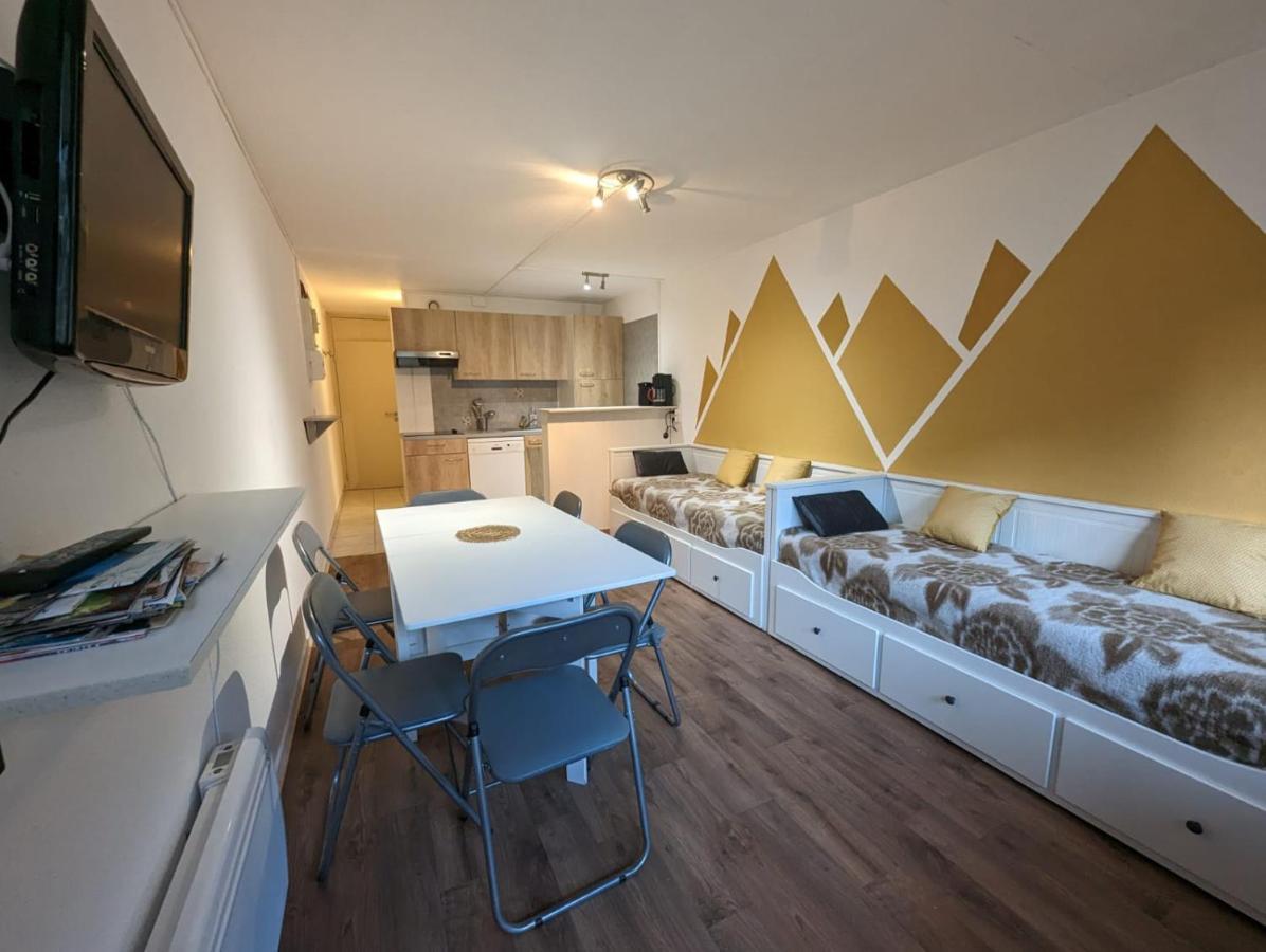 Studio 1 Pieces Avec Balcon Pieds Des Pistes La Mongie Tourmalet Bagnères-de-Bigorre Exteriör bild